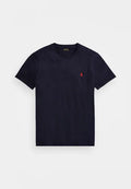 T-Shirt Ralph Lauren col rond jersey coupe ajustée Noir
