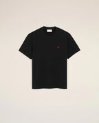 Tshirt Ami De Coeur Rouge Noir en Coton