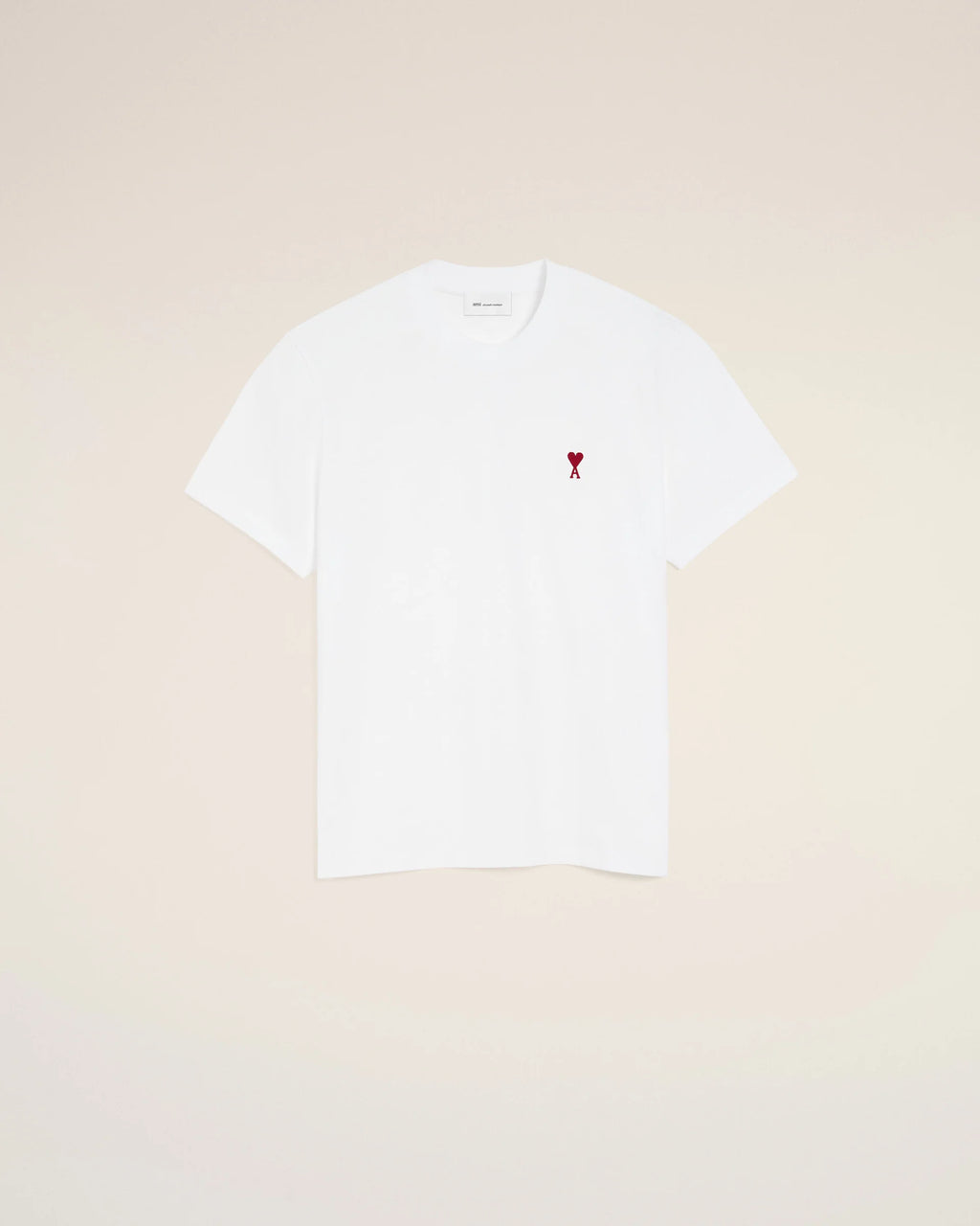 Tshirt Ami De Coeur Rouge Blanc en Coton