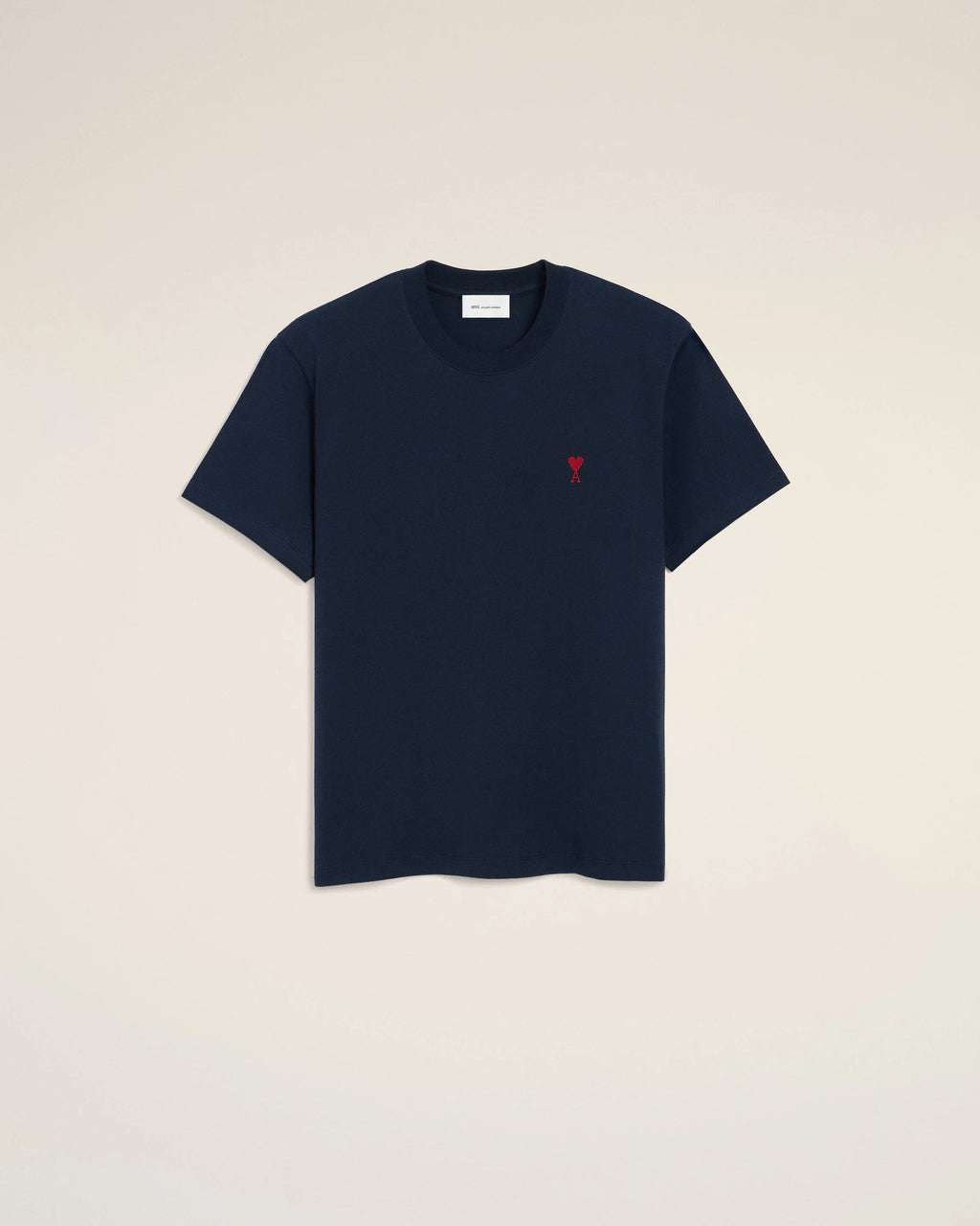 Tshirt Ami De Coeur Rouge Bleu en Coton