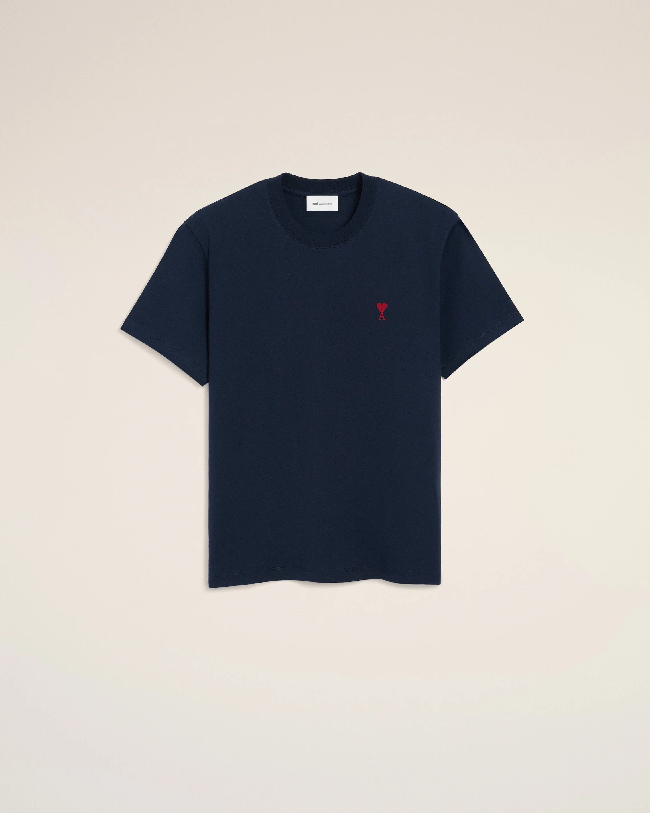 Tshirt Ami De Coeur Rouge Bleu en Coton